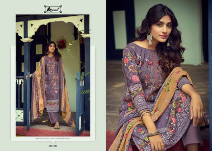 Shah Noor Kesar Lawn Cotton Karachi Salwar Suits