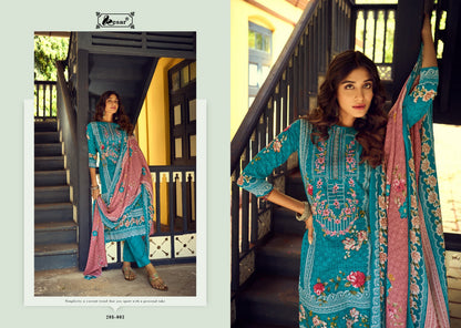 Shah Noor Kesar Lawn Cotton Karachi Salwar Suits