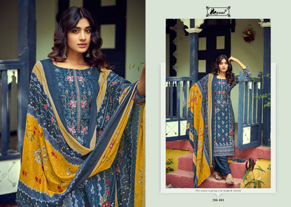 Shah Noor Kesar Lawn Cotton Karachi Salwar Suits