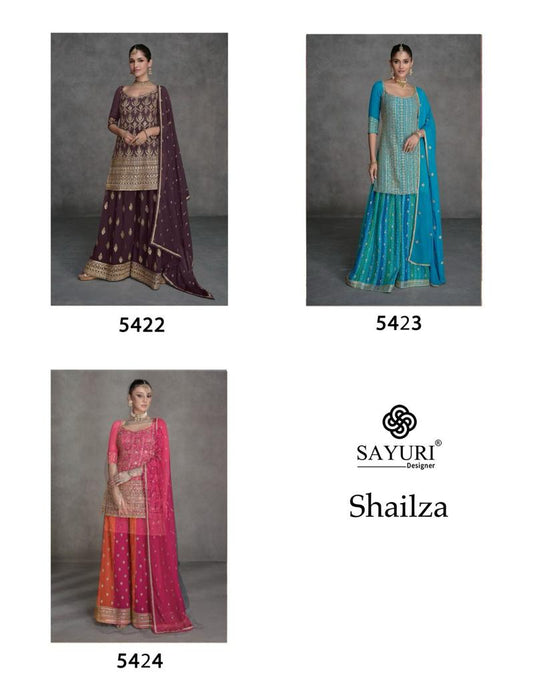 Shailza Sayuri Georgette Readymade Suits
