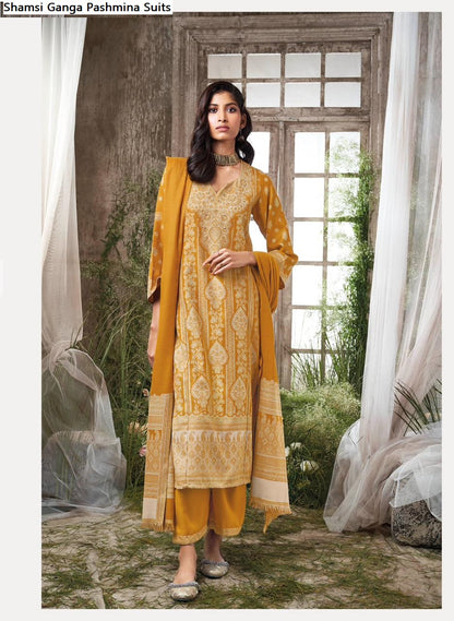 Shamsi Ganga Pashmina Suits