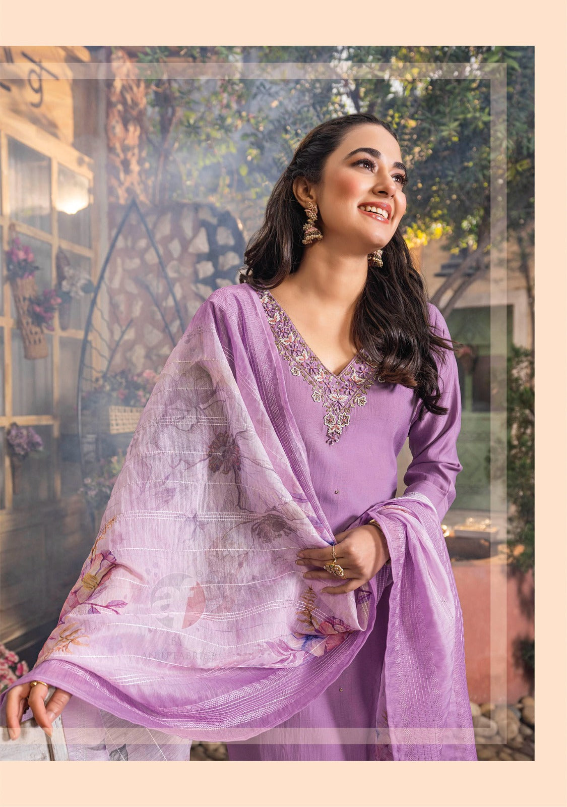 Shararat Vol 5 Af Viscose Modal Readymade Pant Style Suits