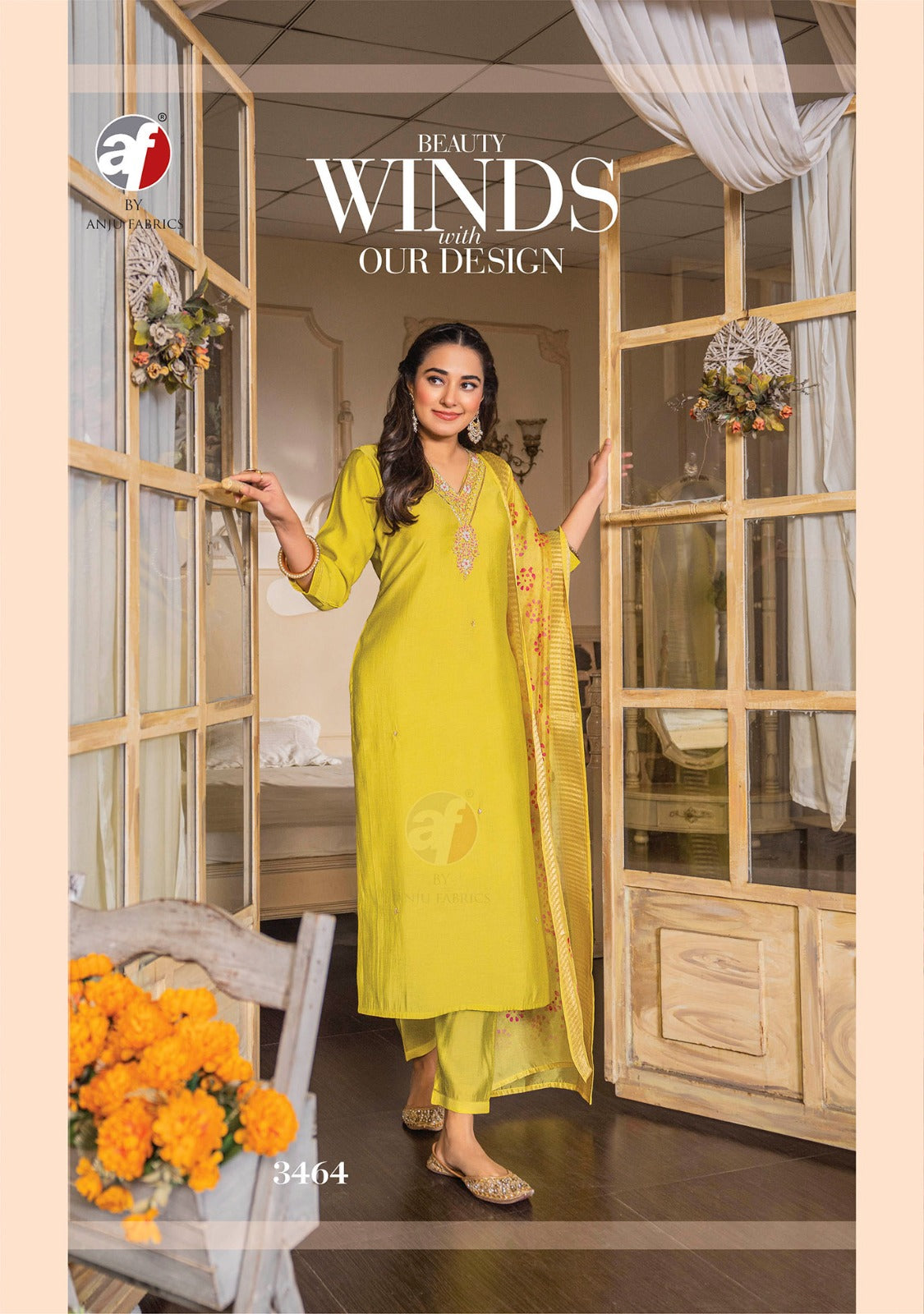 Shararat Vol 5 Af Viscose Modal Readymade Pant Style Suits