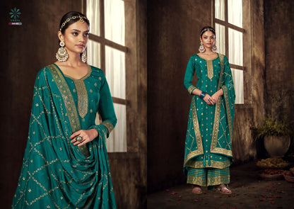 Shaya Sargam Prints Viscose Plazzo Style Suits