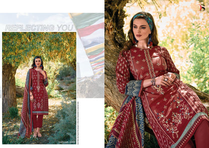 Sazhar-2 Deepsy Karachi Pashmina Salwar Suits