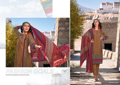 Sazhar-2 Deepsy Karachi Pashmina Salwar Suits