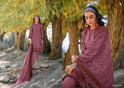Sazhar-2 Deepsy Karachi Pashmina Salwar Suits