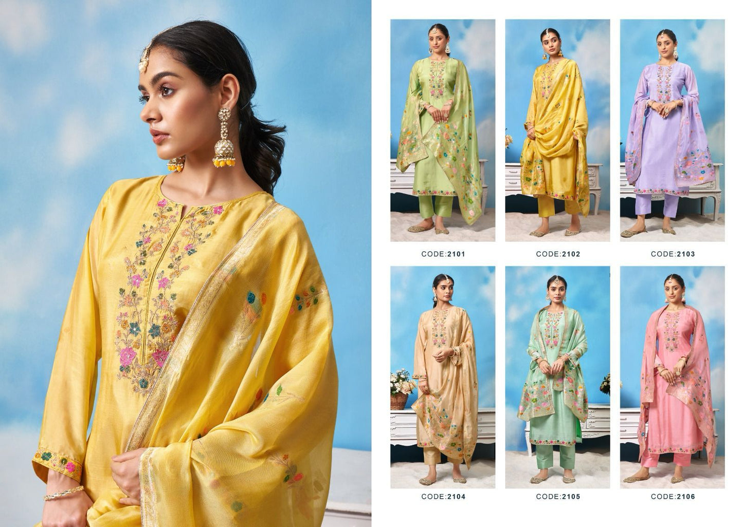 Shehnai Rupali Viscose Pant Style Suits