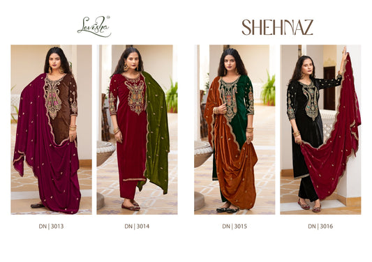Shehnaz Levisha Velvet Suits