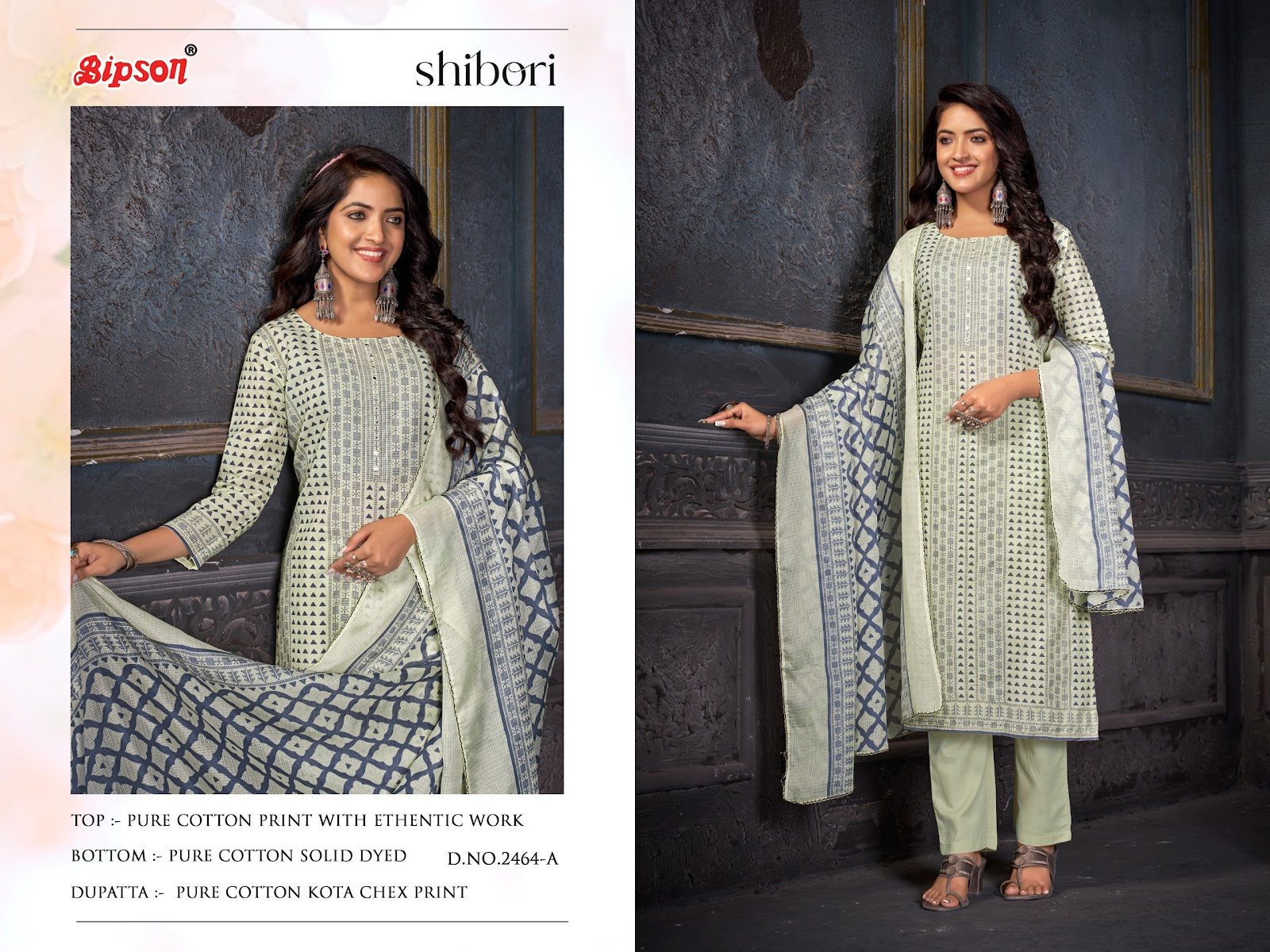 Shibori-2464-New-Bipson-Prints-Cotton-Pant-Style-Suits