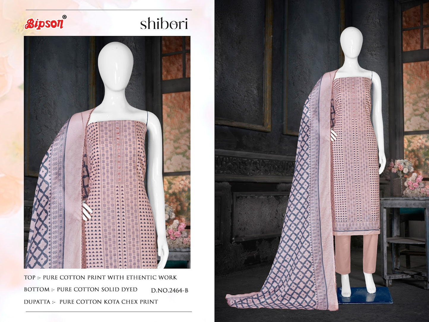 Shibori-2464-New-Bipson-Prints-Cotton-Pant-Style-Suits