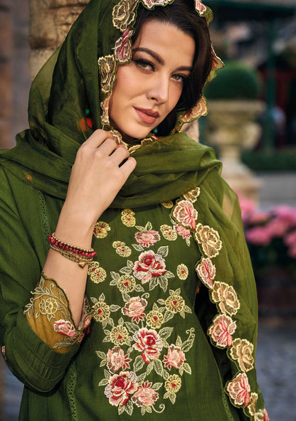 Shiddat Ladyleela Viscose Readymade Pant Style Suits