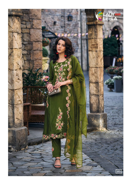 Shiddat Ladyleela Viscose Readymade Pant Style Suits