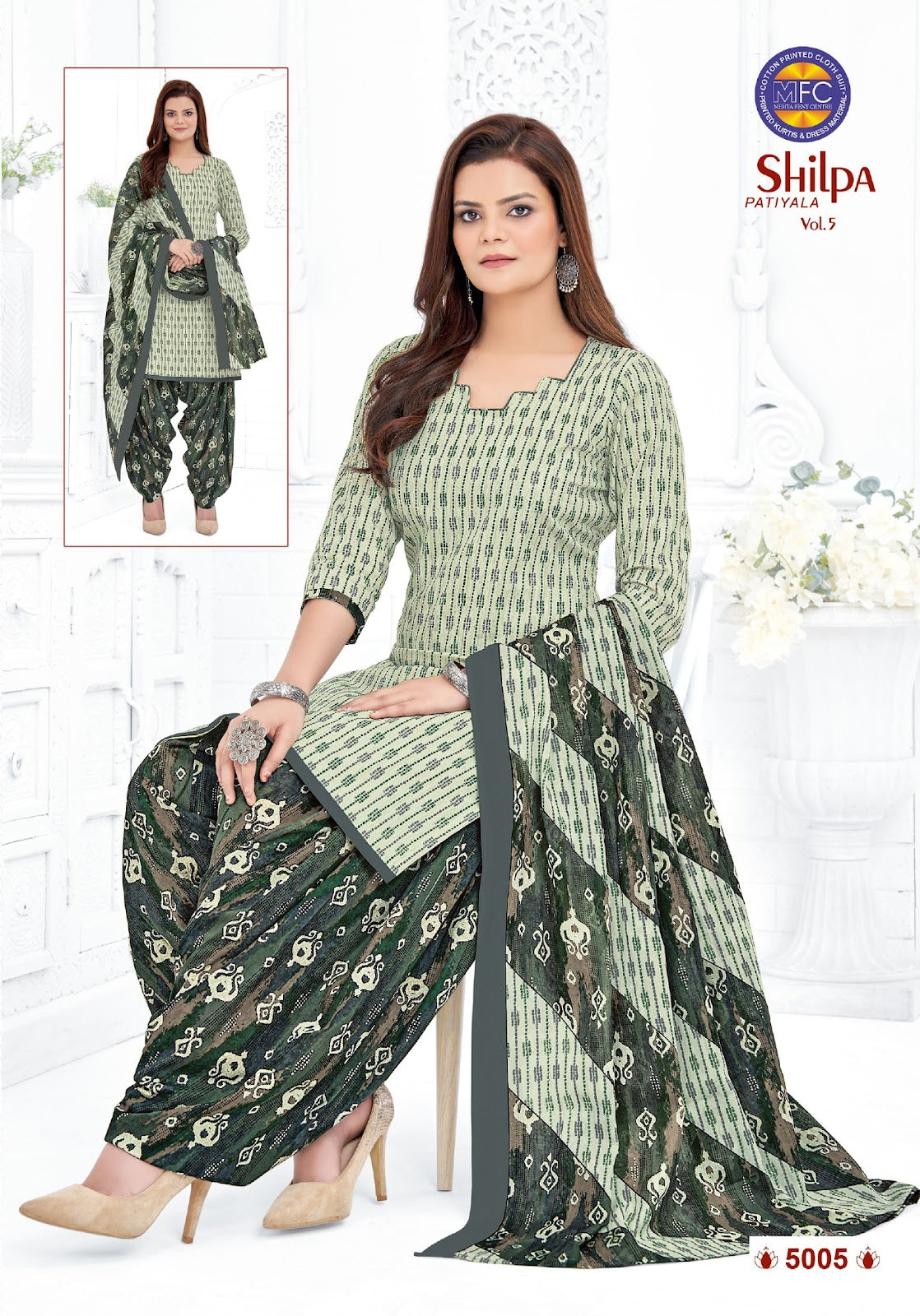 Shilpa Vol-5 Mfc Cotton Dress Material