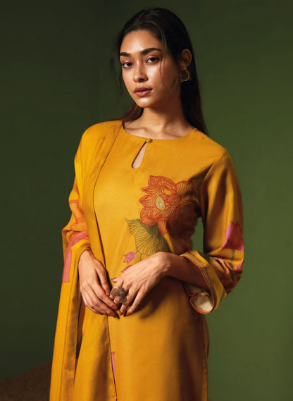 Shining Ganga Wool Pashmina Suits