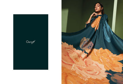 Shining Ganga Wool Pashmina Suits