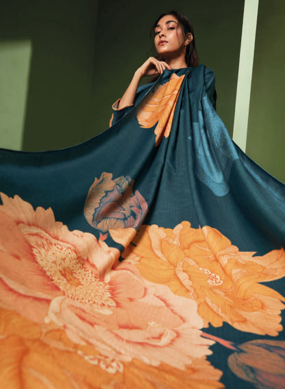 Shining Ganga Wool Pashmina Suits