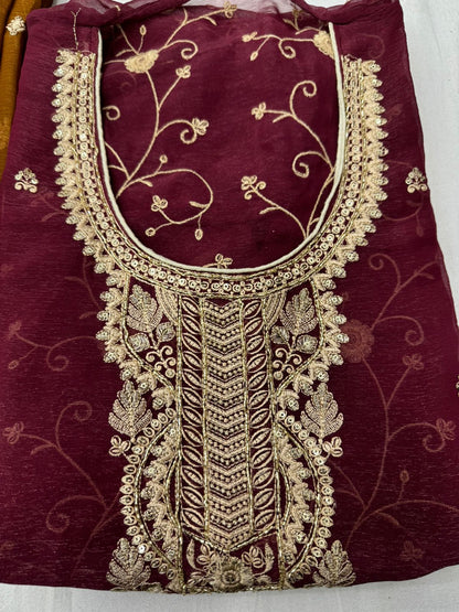 Shivani Nayandeep Viscose Simmer Salwar Suits