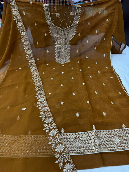 Shivani Nayandeep Viscose Simmer Salwar Suits