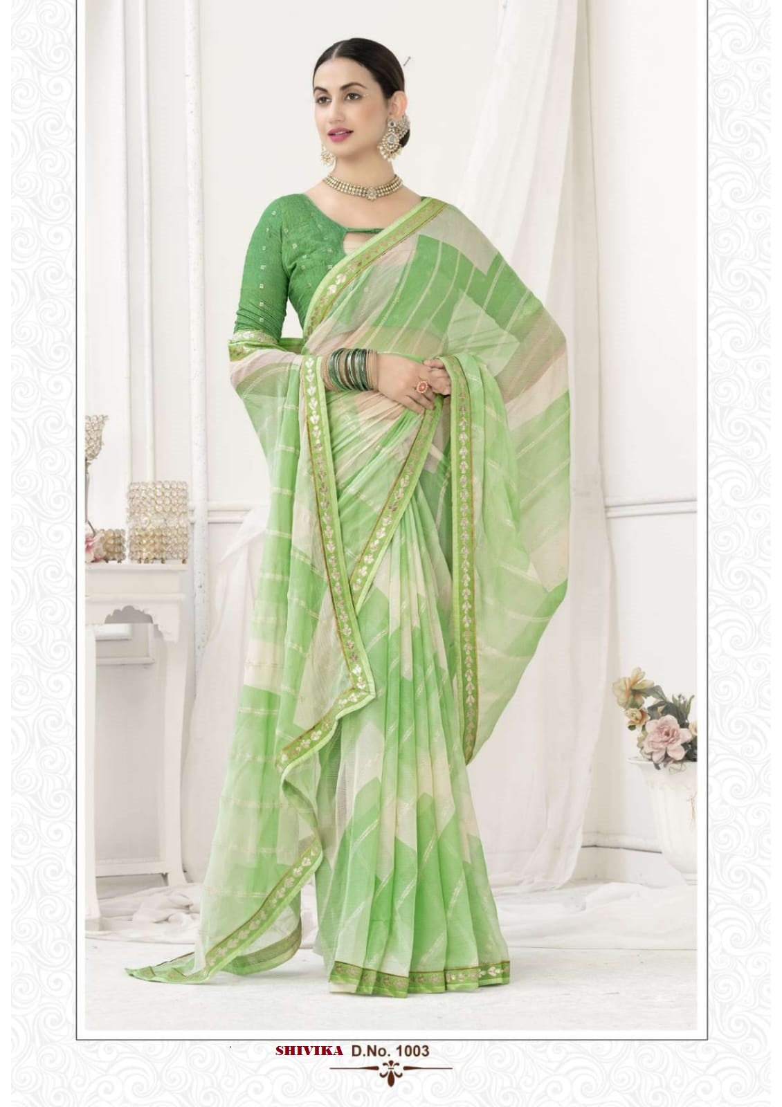 Shivika Shubh Shree Chiffon Sarees