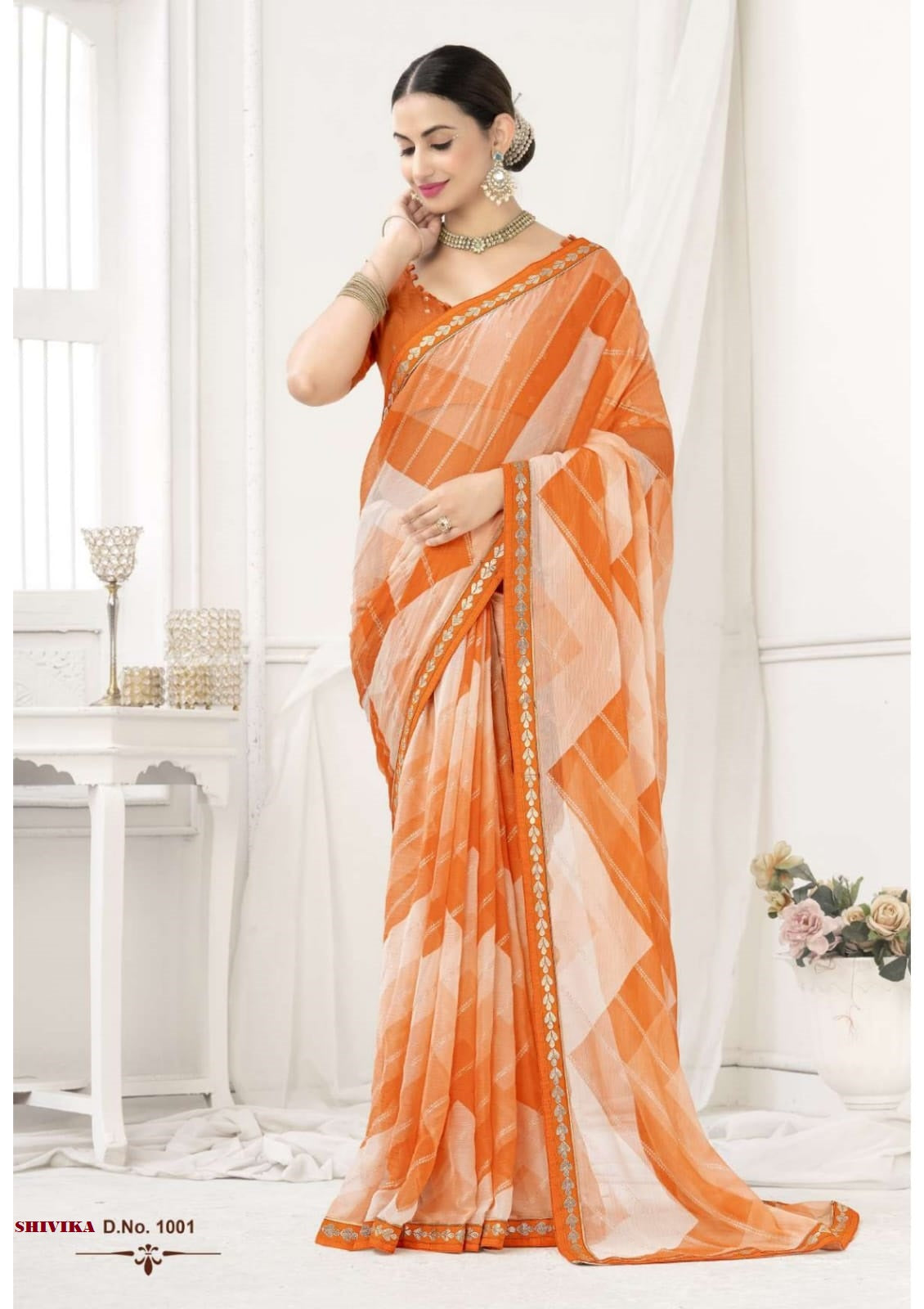 Shivika Shubh Shree Chiffon Sarees