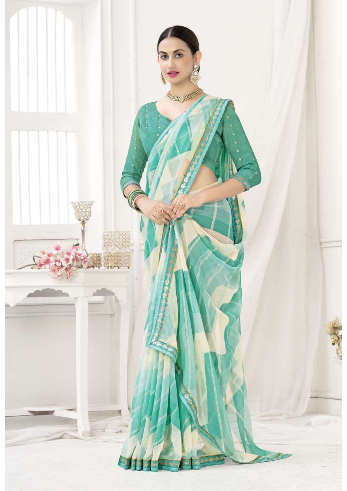 Shivika Shubh Shree Chiffon Sarees