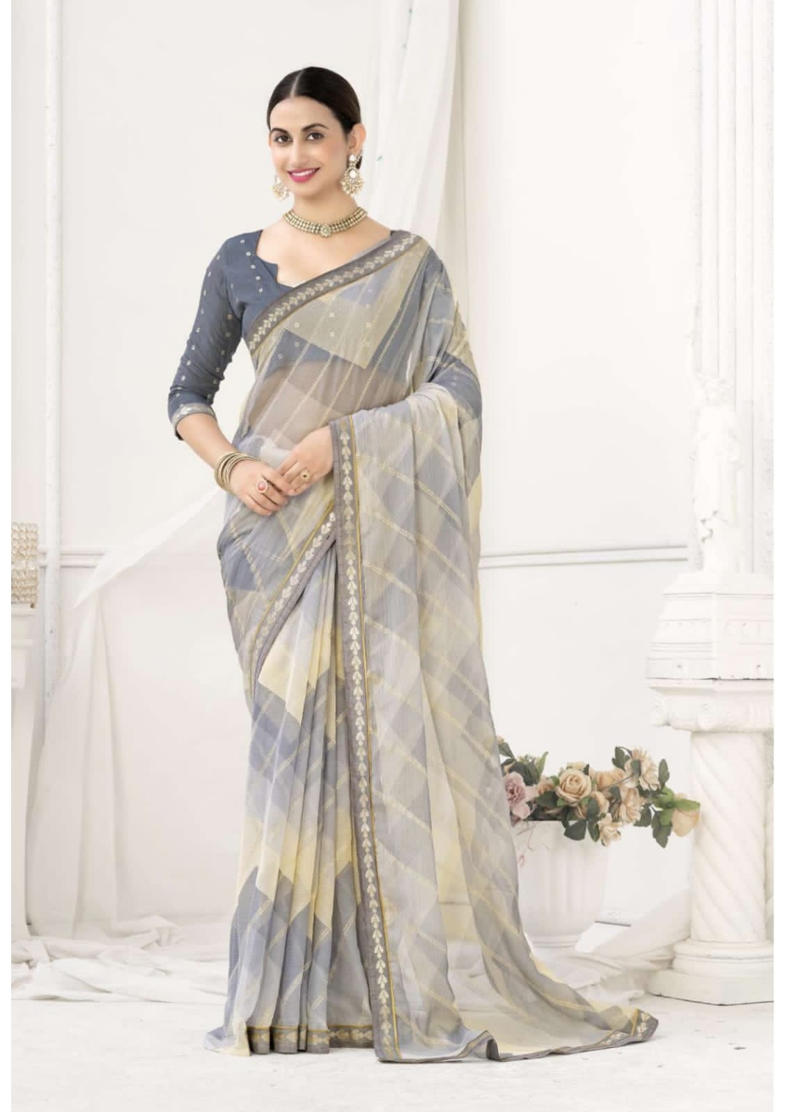Shivika Shubh Shree Chiffon Sarees