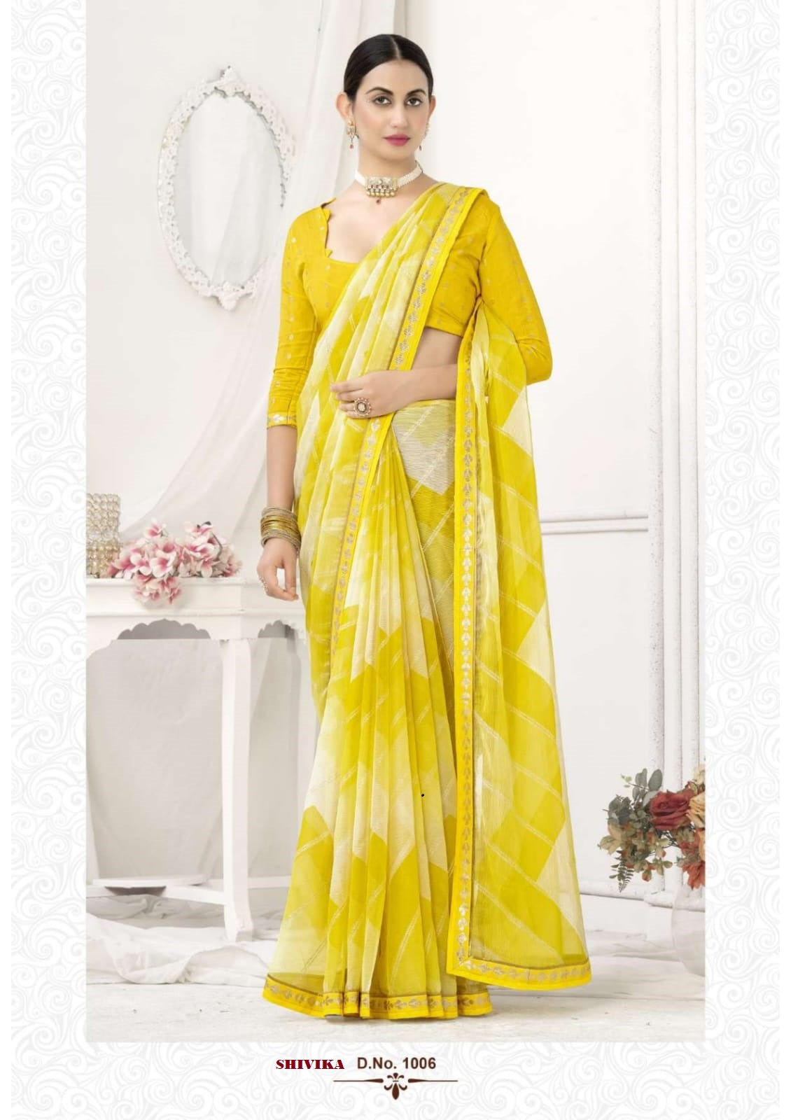 Shivika Shubh Shree Chiffon Sarees