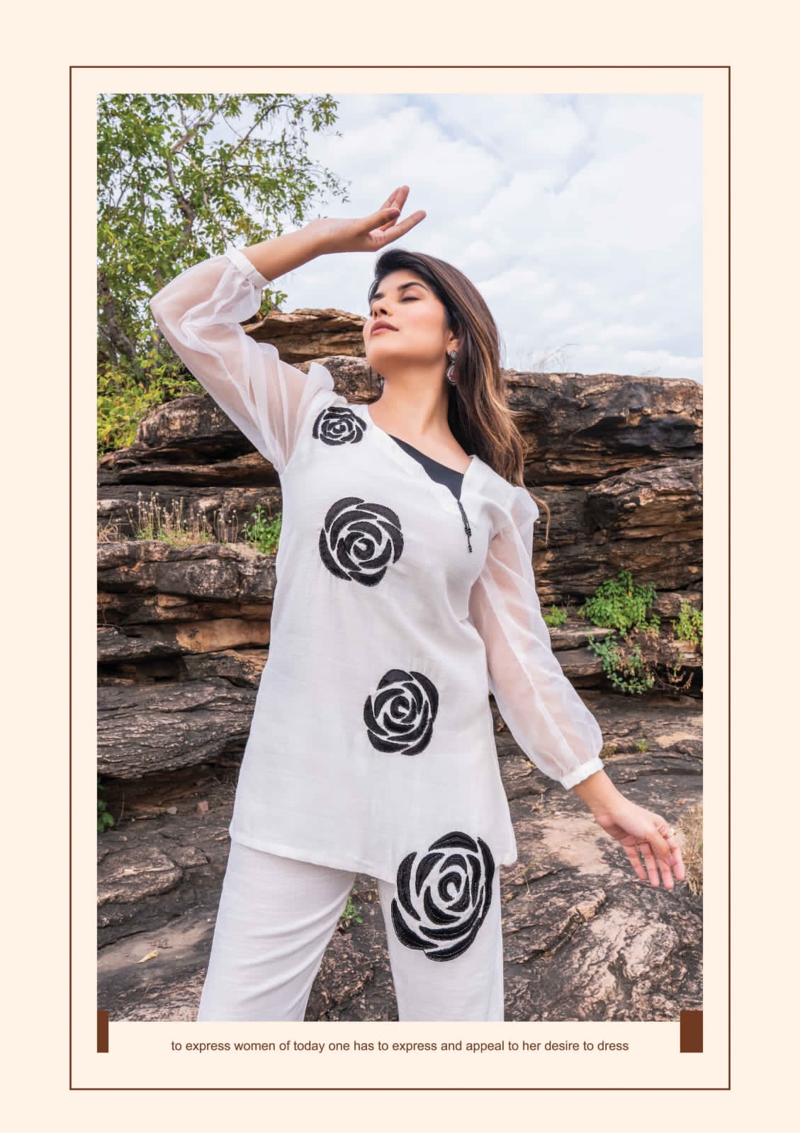 Sho Shaa Vol 6 18 Attitude Viscose Co Ord Set