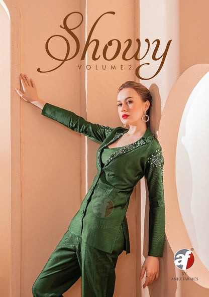 Showy Vol 2 Af Viscose Nylon Co Ord Set