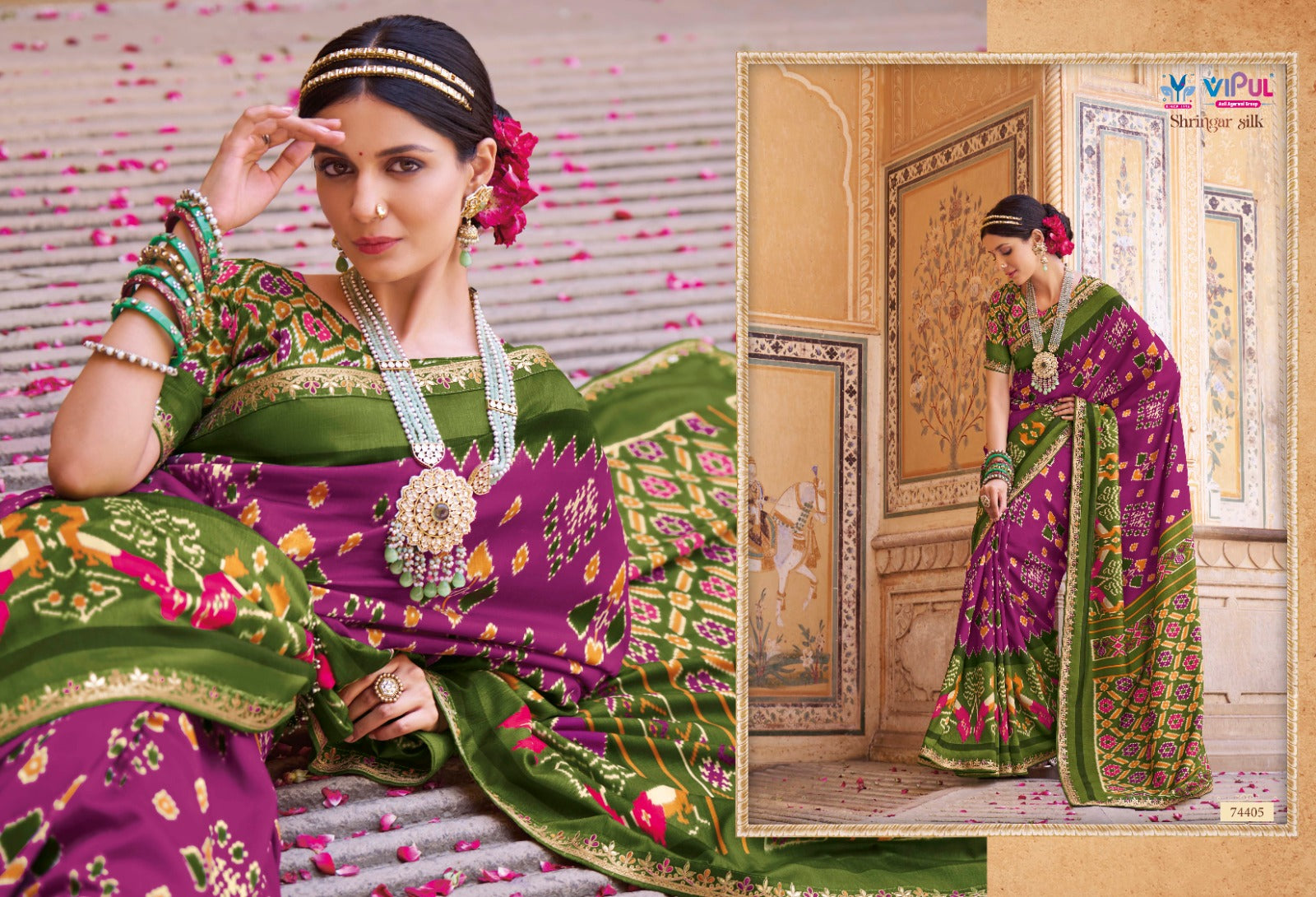 Shringar Silk Vipul Patola Silk Sarees