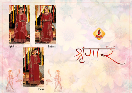 Shringar Vol 2 Shruti Gown Dupatta Set