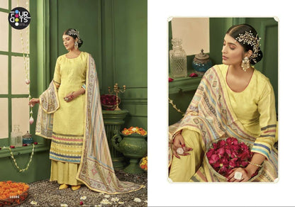 Shrushti Four Dots Organza Plazzo Style Suits