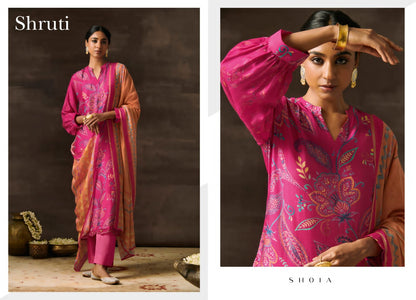 Shruti-Sh01 Tm Muslin Pant Style Suits