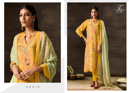 Shruti-Sh01 Tm Muslin Pant Style Suits
