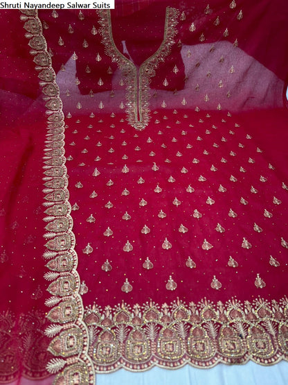 Shruti Nayandeep Viscose Salwar Suits