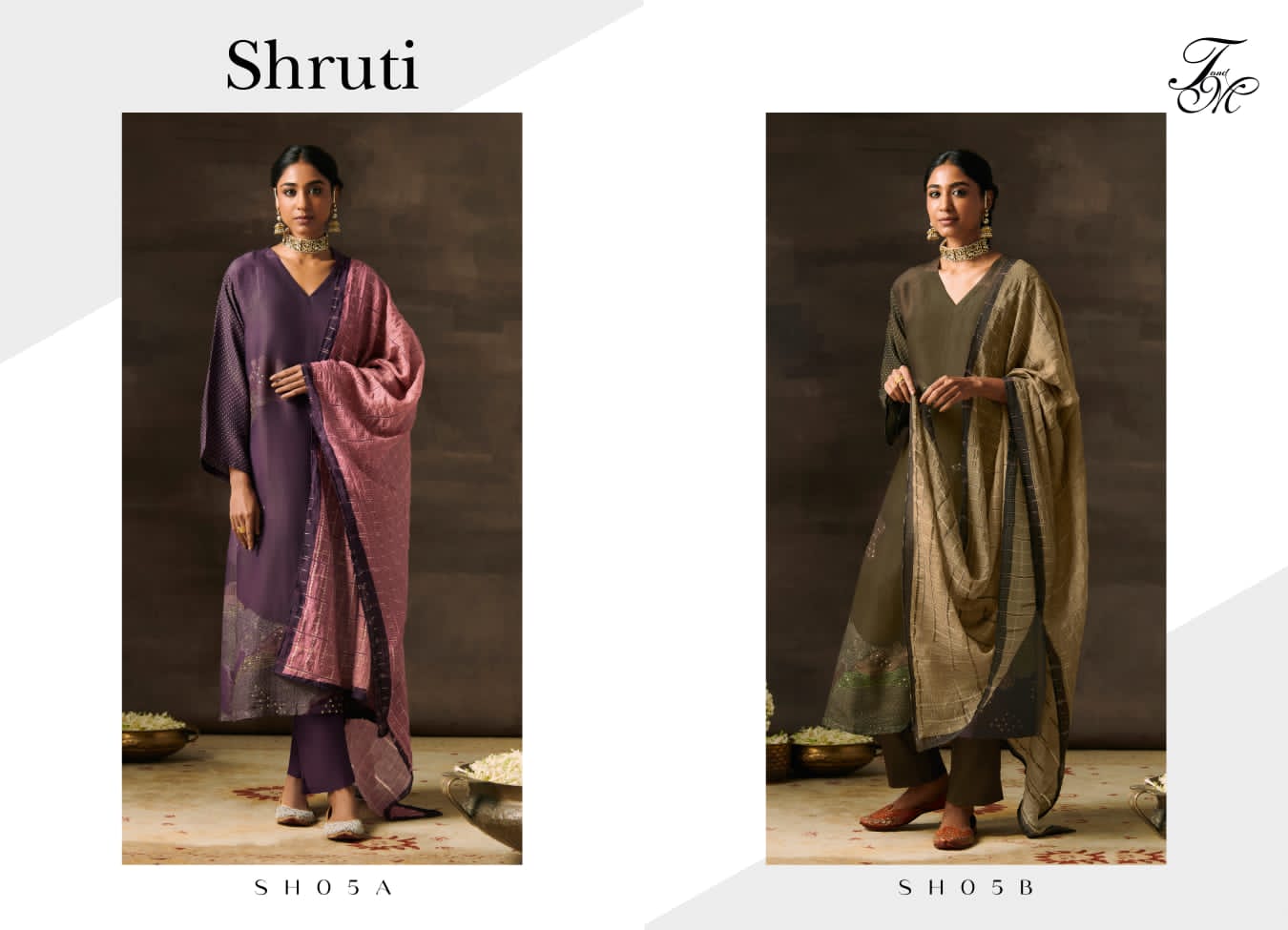 Shruti Tm Viscose Simmer Pant Style Suits