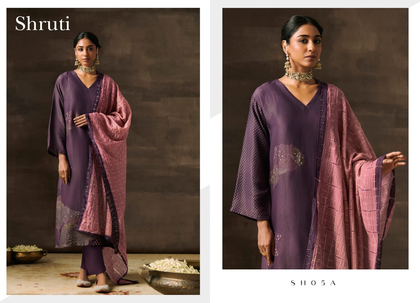 Shruti Tm Viscose Simmer Pant Style Suits