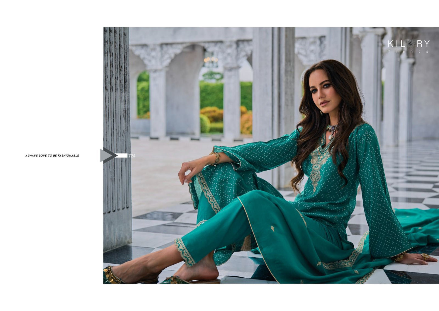Silk Of Bandhej Vol 2 Kilory Jaam Cotton Pant Style Suits