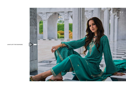 Silk Of Bandhej Vol 2 Kilory Jaam Cotton Pant Style Suits