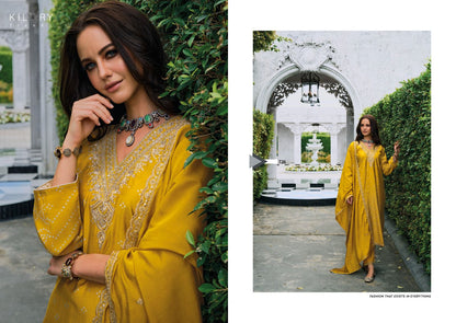 Silk Of Bandhej Vol 2 Kilory Jaam Cotton Pant Style Suits