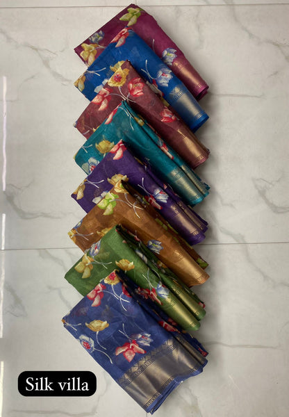 Silk Villa-1001 Amar Kiran Cotton Sarees