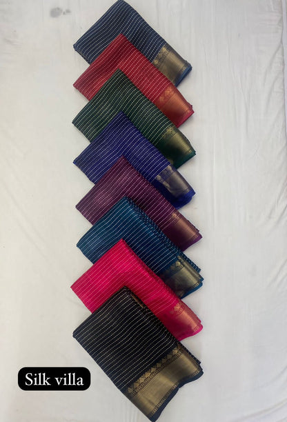 Silk Villa-1001 Amar Kiran Cotton Sarees