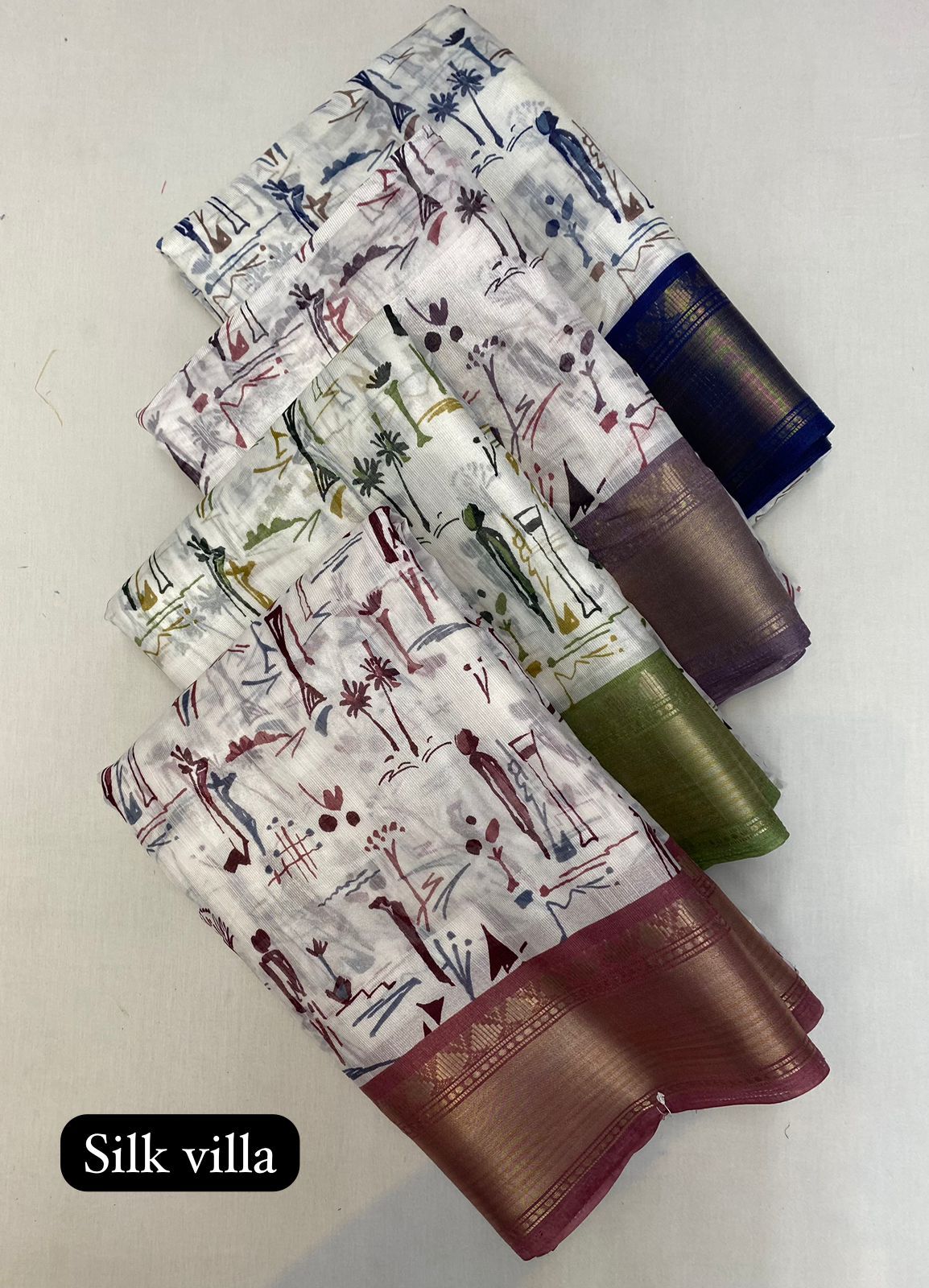 Silk Villa-1001 Amar Kiran Cotton Sarees