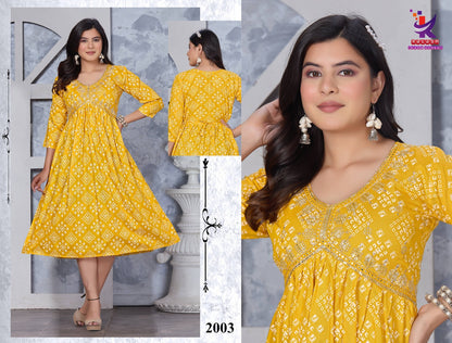Silver Shines Mlm Kalash Lifestyle Rayon Anarkali Kurtis