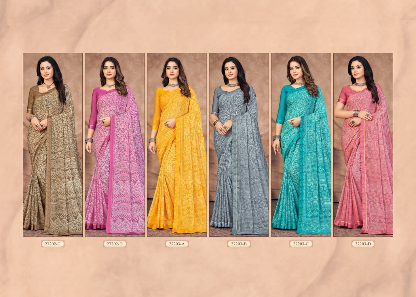 Simayaa 21 Ruchi Chiffon Sarees