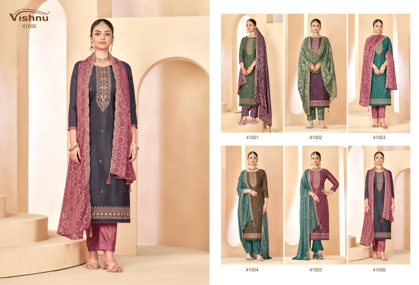 Simona Vishnu Impex Pant Style Suits