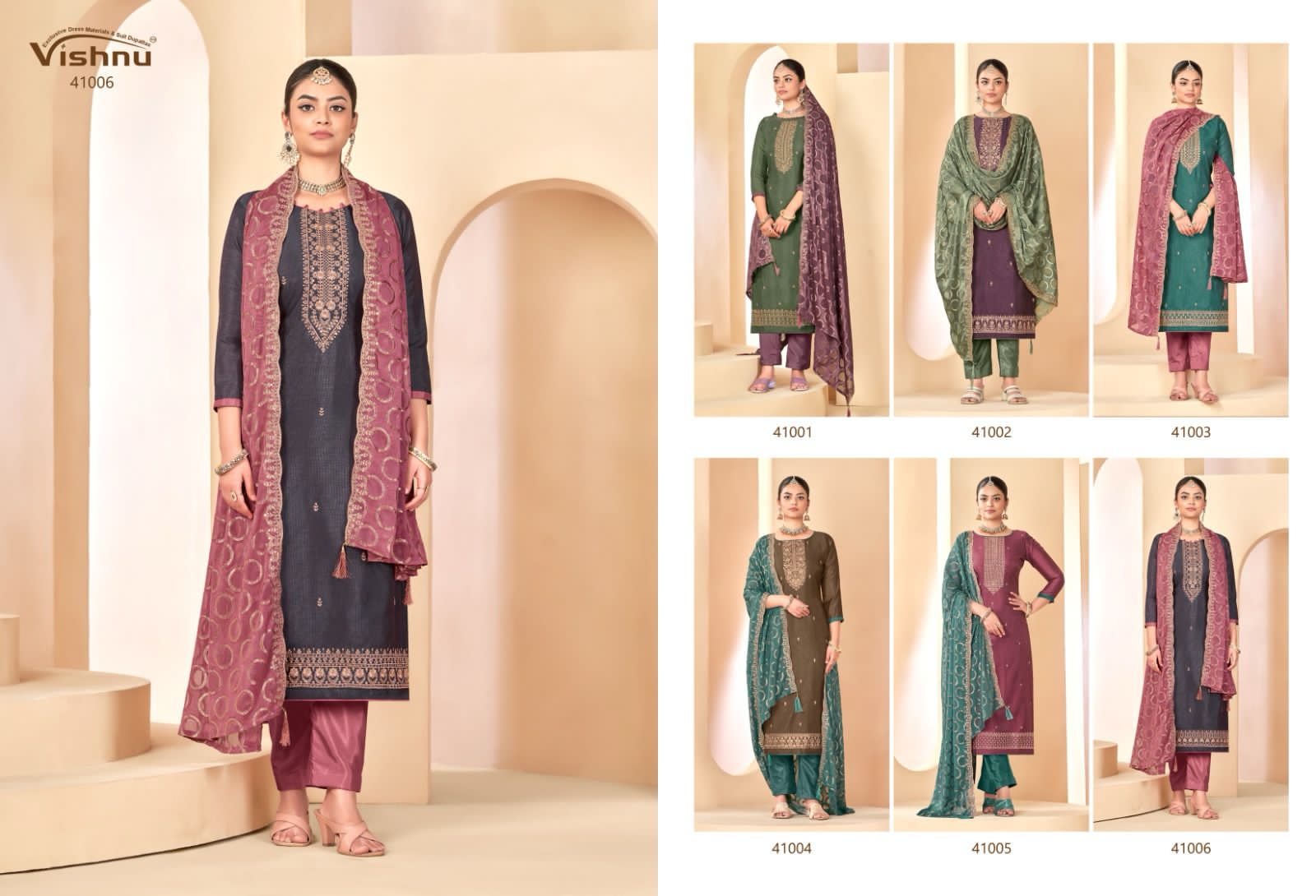 Simona Vishnu Impex Pant Style Suits