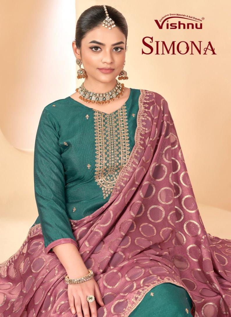 Simona Vishnu Impex Pant Style Suits