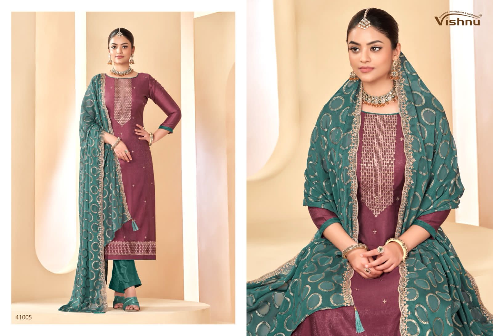 Simona Vishnu Impex Pant Style Suits